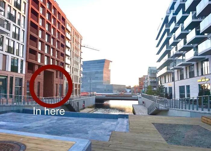 Leilighet Bjorvika Opera & Munch Area - By The Sea & In The City, Near Centralstation *